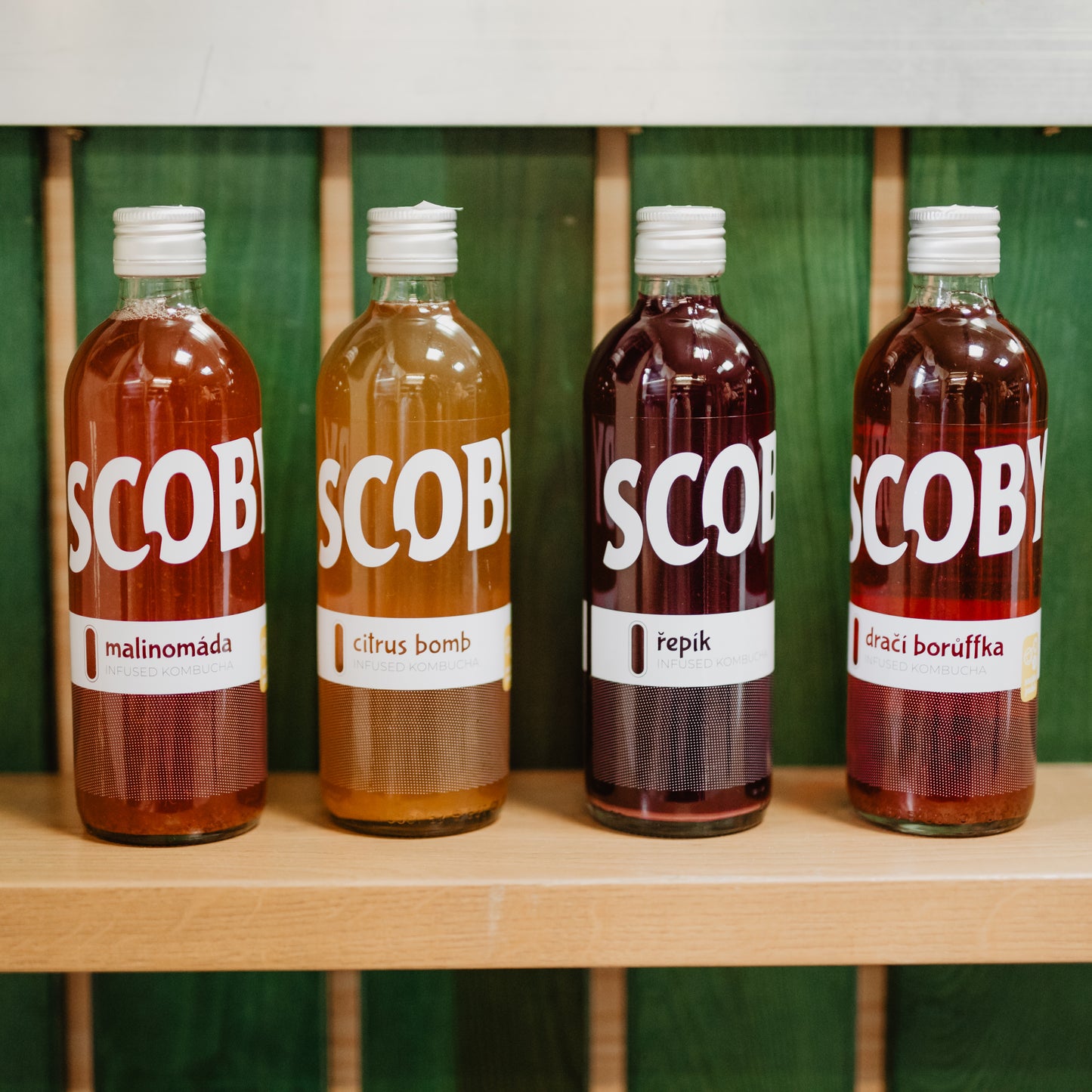 Kombucha - Malinomáda (500 ml)