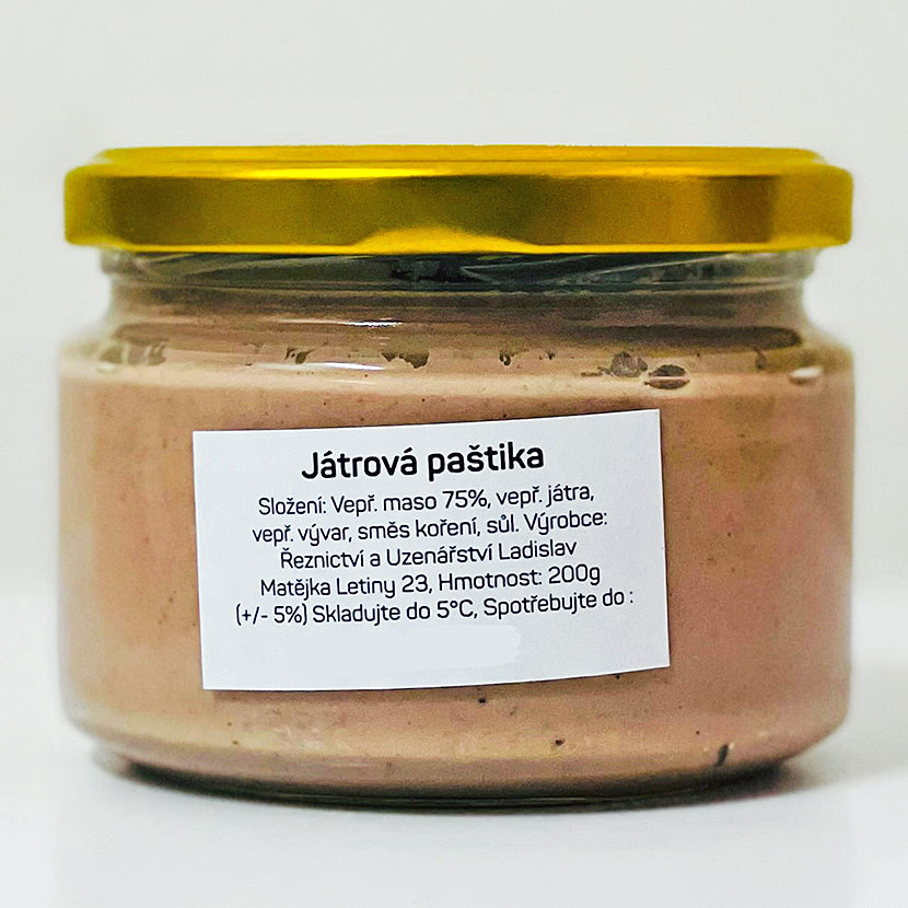 Ladislav Matějka Játrová paštika  mix druhů (200 g)
